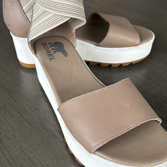 Sorel wedge sandals size 6 - Picture 2 of 8